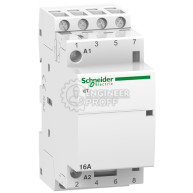 Контактор Schneider Electric модульный iCT16A 4НО 220/240В АС 50Гц