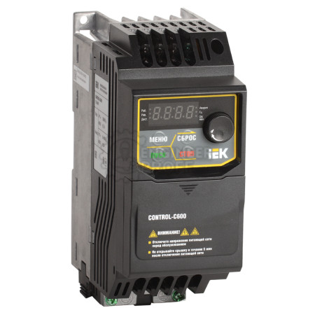 Преобразователь частоты CONTROL-C600 380В 3Ф 1,5 кВт 4,2 А IEK